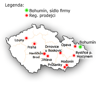 regionln prodejci v ČR